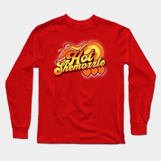 Funny Jewish Yiddish - Hot Shemozzle Long Sleeve T-Shirt